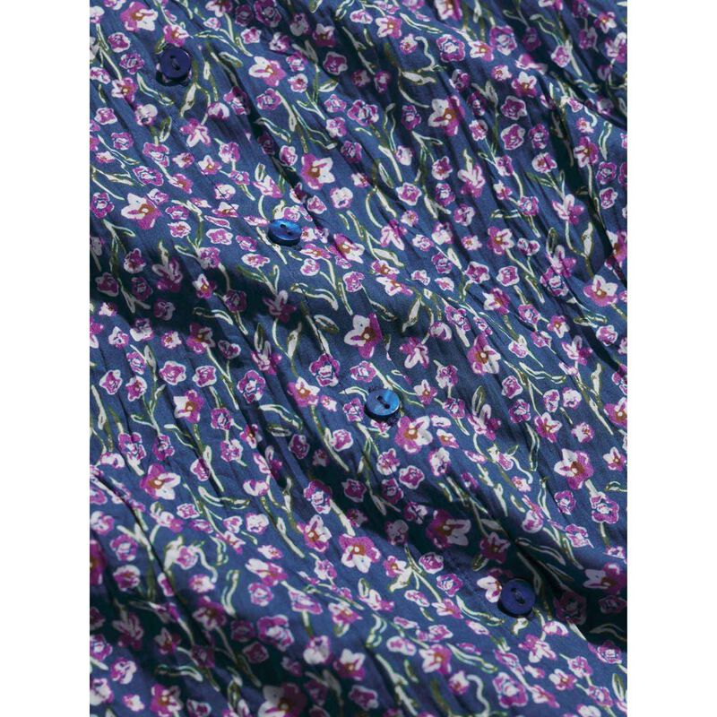 Seasalt Cornwall Larissa Shirt - Flax Flower Bright Orchid image number 3